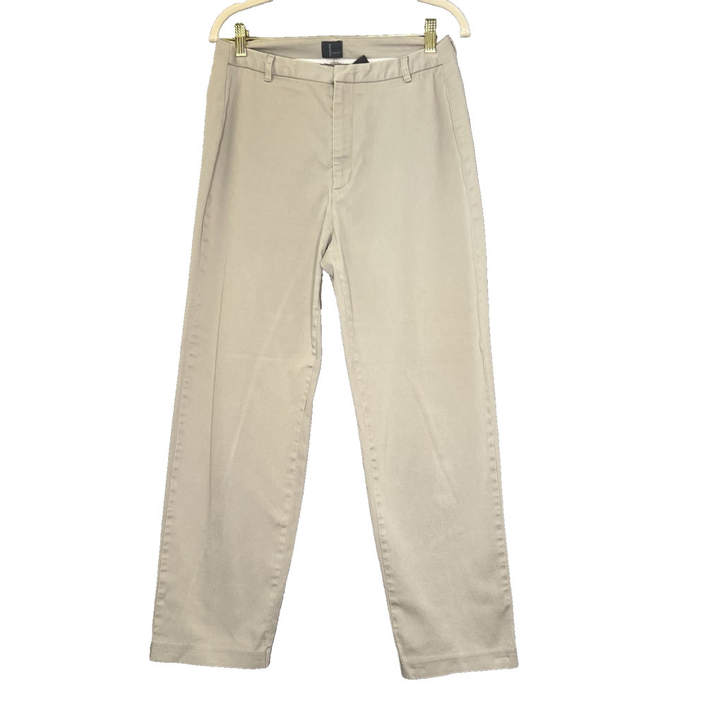 Dockers Recode Pants Womens‎ 14S (Medium) Beige Cotton Blend High Rise Casual